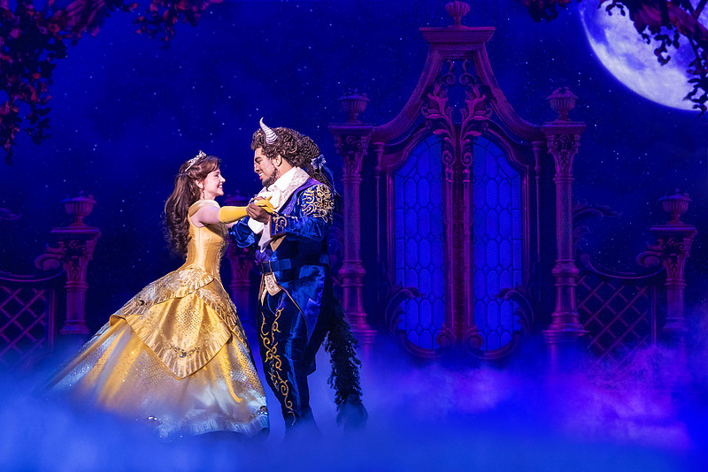 S5-Kyra Belle Johnson and Fergie L. Philippe. Disney's Beauty and the Beast. Photo by Matthew Murphy. (c) Disney