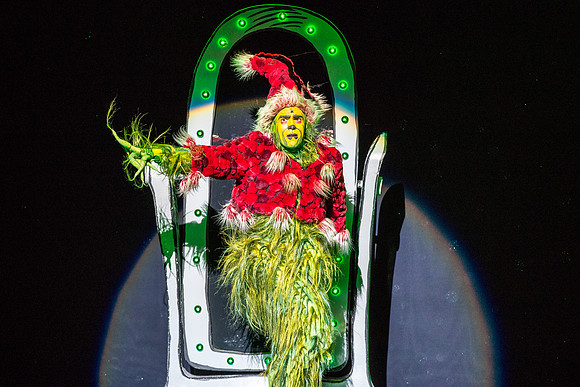 14 -Philip Huffman as The Grinch in the 2016 Touring Company of Dr. Seuss’ HOW THE GRINCH STOLE CHRISTMAS! The Musical