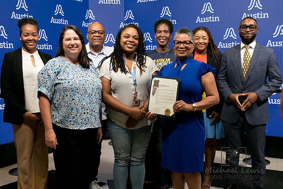 Austin African American Book Festival Proclamation Ceremony