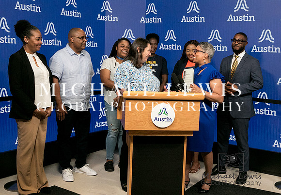 Austin African American Book Festival Proclamation Ceremony