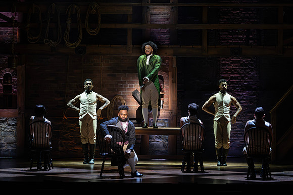 (19) Tyler Fauntleroy, Jimmie _J.J_ Jeter, and Company - HAMILTON National Tour - (c) Joan Marcus 2024(1)