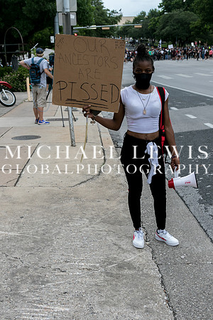 Protests erupt in Austin Texas Against Racism!