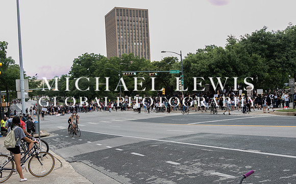 Protests erupt in Austin Texas Against Racism!