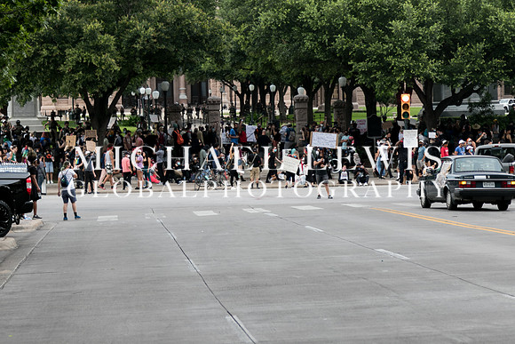 Protests erupt in Austin Texas Against Racism!