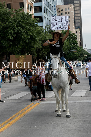 Protests erupt in Austin Texas Against Racism!