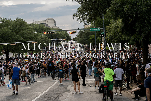 Protests erupt in Austin Texas Against Racism!