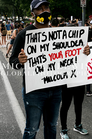 Protests erupt in Austin Texas Against Racism!