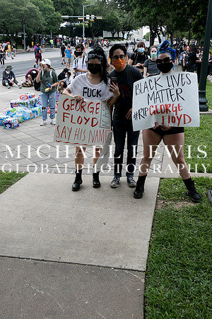 Protests erupt in Austin Texas Against Racism!