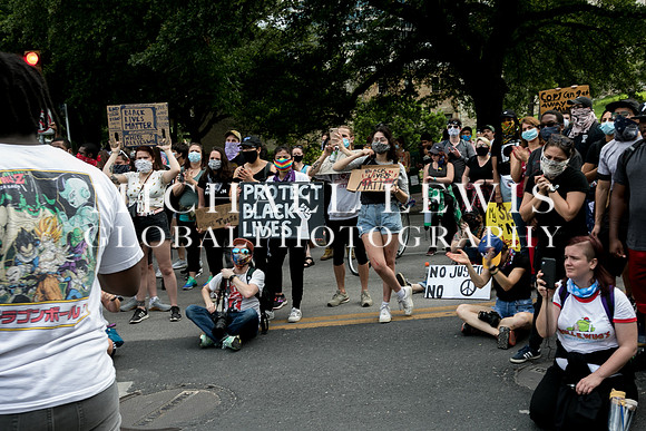 Protests erupt in Austin Texas Against Racism!