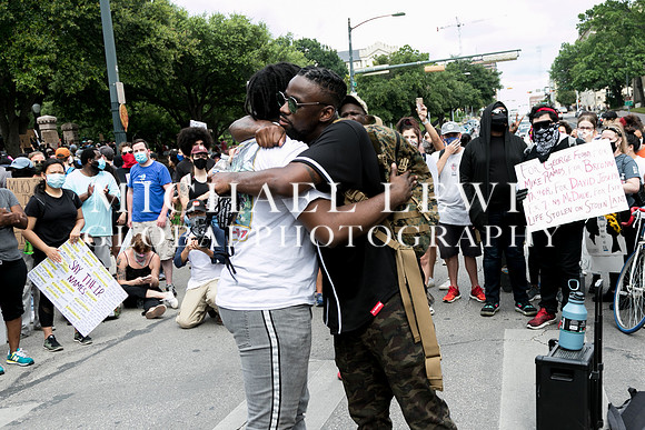 Protests erupt in Austin Texas Against Racism!