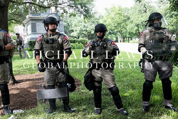 Protests erupt in Austin Texas Against Racism!
