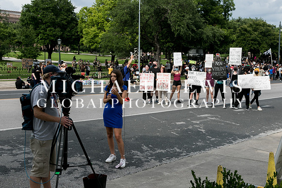 Protests erupt in Austin Texas Against Racism!
