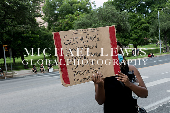 Protests erupt in Austin Texas Against Racism!