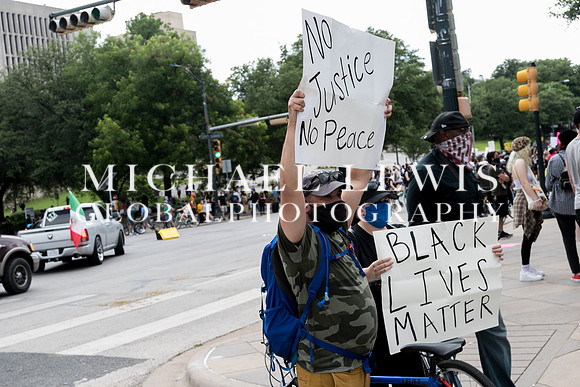 Protests erupt in Austin Texas Against Racism!