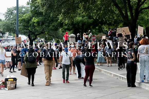 Protests erupt in Austin Texas Against Racism!