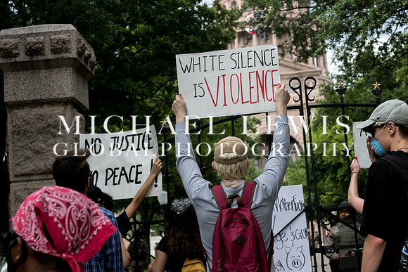 Protests erupt in Austin Texas Against Racism!