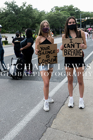 Protests erupt in Austin Texas Against Racism!