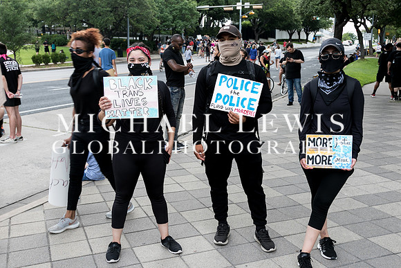 Protests erupt in Austin Texas Against Racism!