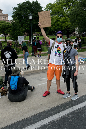 Protests erupt in Austin Texas Against Racism!