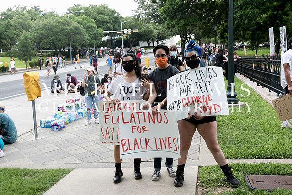 Protests erupt in Austin Texas Against Racism!