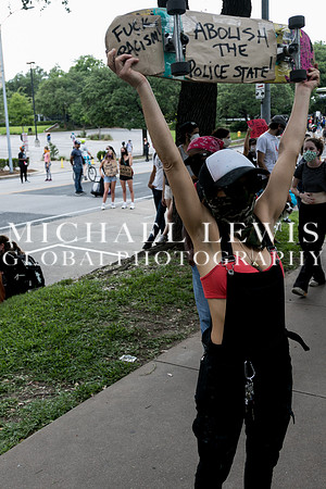Protests erupt in Austin Texas Against Racism!