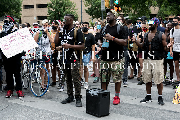 Protests erupt in Austin Texas Against Racism!