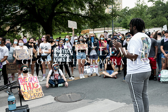 Protests erupt in Austin Texas Against Racism!