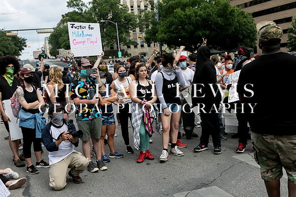 Protests erupt in Austin Texas Against Racism!
