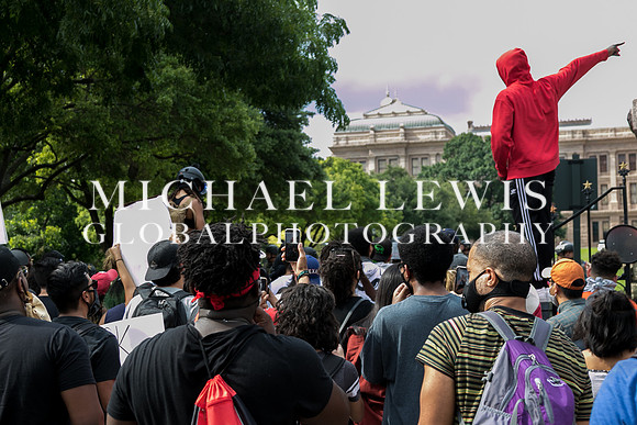Protests erupt in Austin Texas Against Racism!
