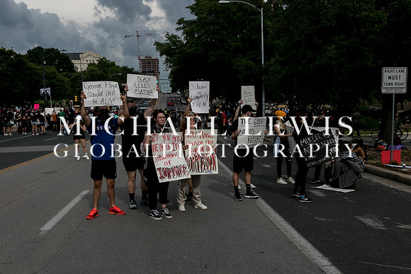 Protests erupt in Austin Texas Against Racism!