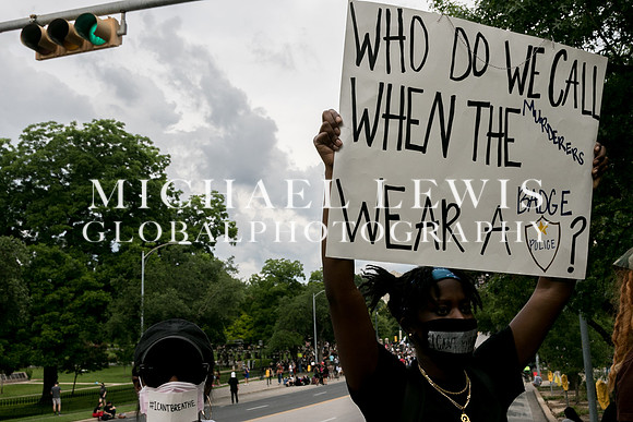 Protests erupt in Austin Texas Against Racism!