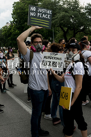 Protests erupt in Austin Texas Against Racism!