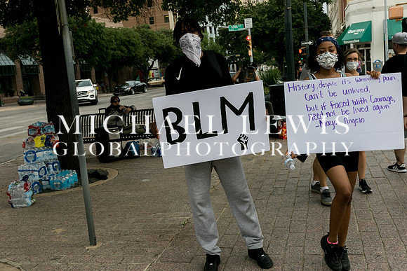 Protests erupt in Austin Texas Against Racism!