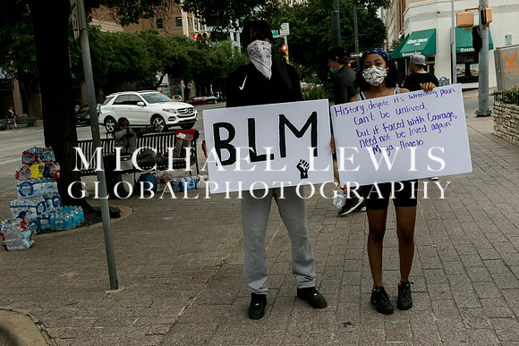 Protests erupt in Austin Texas Against Racism!