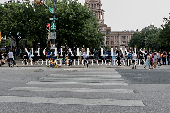 Protests erupt in Austin Texas Against Racism!