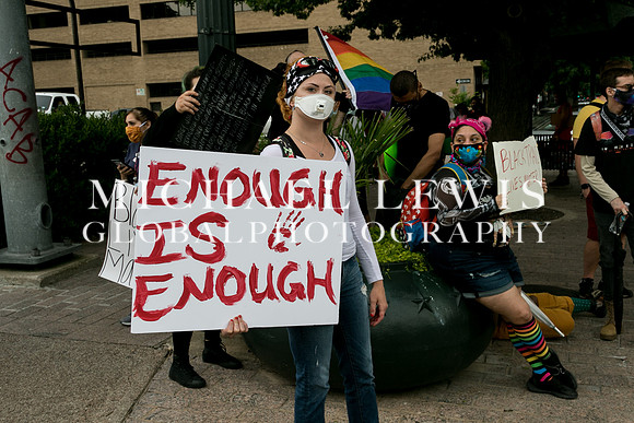 Protests erupt in Austin Texas Against Racism!