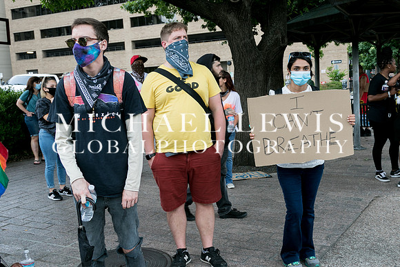 Protests erupt in Austin Texas Against Racism!