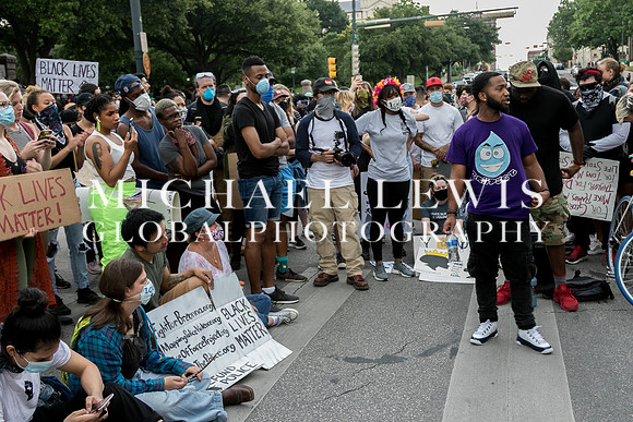 Protests erupt in Austin Texas Against Racism!