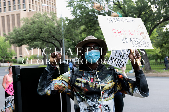 Protests erupt in Austin Texas Against Racism!
