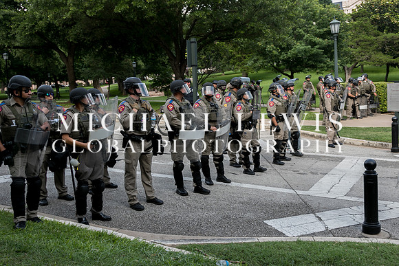 Protests erupt in Austin Texas Against Racism!