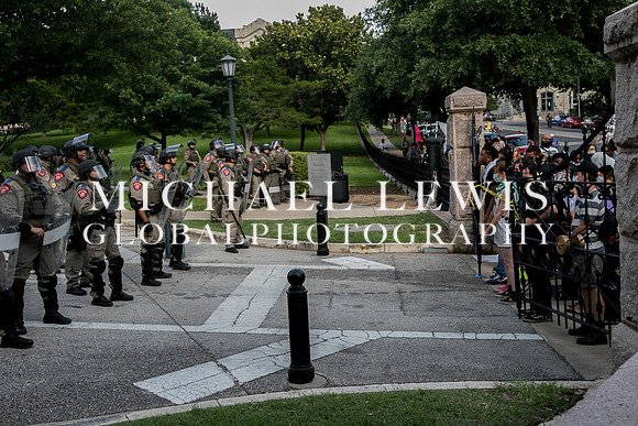 Protests erupt in Austin Texas Against Racism!