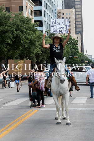 Protests erupt in Austin Texas Against Racism!