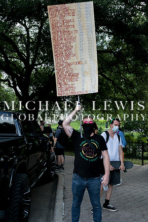 Protests erupt in Austin Texas Against Racism!