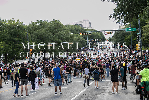 Protests erupt in Austin Texas Against Racism!