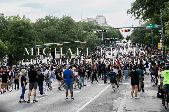 Protests erupt in Austin Texas Against Racism!