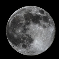 Full Moon in Austin April 7, 2020