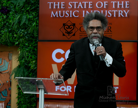 Dr. Cornel West was at the George Washington Carver Museum on April 16, 2024