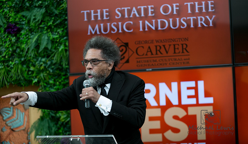 Dr. Cornel West was at the George Washington Carver Museum on April 16, 2024