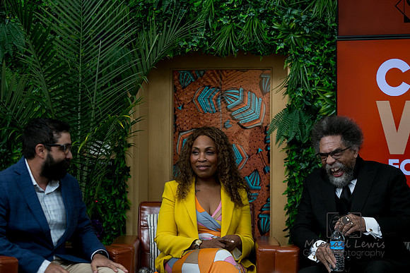 Dr. Cornel West was at the George Washington Carver Museum on April 16, 2024