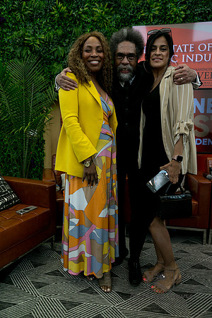Dr. Cornel West was at the George Washington Carver Museum on April 16, 2024